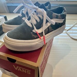 Camo Old Skool Vans Size 12